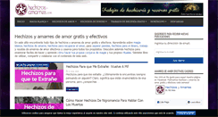 Desktop Screenshot of hechizos-amarres.com